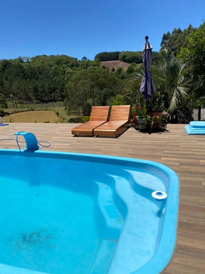 Sitio Com Piscina E Vista A 12Km De Treze Tilias Villa Ibicare Bagian luar foto