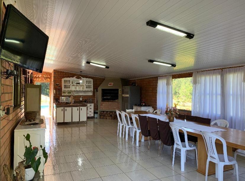 Sitio Com Piscina E Vista A 12Km De Treze Tilias Villa Ibicare Bagian luar foto